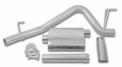 CGS - CGS Performance 60040 Aluminized Cat-Back Exhaust for 06-08 Dodge RAM QC-SB 5.7 - Image 1