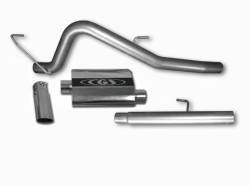 CGS - CGS 60074 Aggressive Alum Cat-Back Exhaust 11-13 Ford F150 CC5.5/EC6.5 5.0 - Image 1
