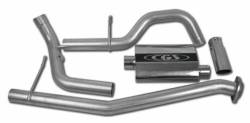 CGS - CGS 60010 Alum. Cat-Back Exhaust 02-06 Silverado/Sierra EC/CC-SB 4.3/4.8/5.3 - Image 1