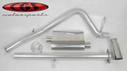 CGS - CGS Performance 70042 SS Cat-Back Exhaust 07-08 Silverado/Sierra SC-SB 4.8/5.3 - Image 1