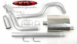 CGS - CGS Performance 60036 Alum CatBack Exhaust for 02-05 Dodge RAM QC-SB 3.7/4.7/5.9 - Image 1
