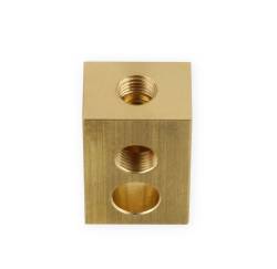Earl's Performance - Earls Performance 972052BERL Brass Inverted Flare Brake Adapter Tee - Image 3