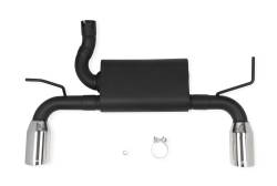 Flowtech 53015FLT Axle-Back Exhaust System for 07-18 Jeep Wrangler JK