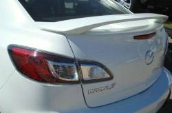 Dallas Automotive Restyling - DAR ABS-735 Mazda 3 Post Mount Rear Spoiler Unpainted - Image 1