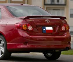 Dallas Automotive Restyling - DAR ABS-720 Post Mount Rear Spoiler Unpainted Lighted for Toyota Corolla - Image 1
