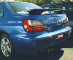 Dallas Automotive Restyling - DAR FG-043 Post Mount Rear Spoiler Unpainted Lighted - Image 1