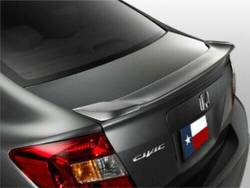 Dallas Automotive Restyling - DAR ABS-754 Honda Civic Lip Mount Rear Spoiler Unpainted - Image 1