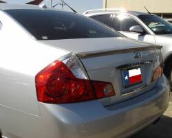 Dallas Automotive Restyling - DAR FG-162 Small Lip Mount Rear Spoiler Unpainted for Infiniti M35 - Image 1
