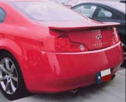 Dallas Automotive Restyling - DAR FG-194 Factory Flush Mount Rear Spoiler Unpainted Lighted - Image 1