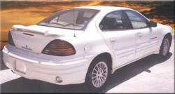 Dallas Automotive Restyling - DAR FG-371 Pontiac Grand Am Post Mount Rear Spoiler Unpainted - Image 1