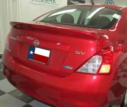 Dallas Automotive Restyling - DAR FG-543 Rear Flush Mount Spoiler Unpainted Lighted - Image 1