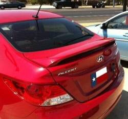 Dallas Automotive Restyling - DAR FG-586 Custom Post Mount Rear Spoiler Unpainted Lighted - Image 1