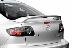 Dallas Automotive Restyling - DAR FG-160 Mazda 3 Post Mount Rear Spoiler Unpainted - Image 1
