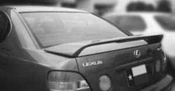 Dallas Automotive Restyling - DAR FG-128 Rear Post Mount Spoiler Unpainted Lighted - Image 1