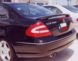 Dallas Automotive Restyling - DAR FG-023 Mercedes CLK Post Mount Rear Spoiler Unpainted - Image 1