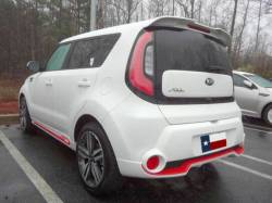 Dallas Automotive Restyling - DAR FG-562 for KIA Soul Roof Mount Rear Spoiler Unpainted - Image 1