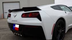 Dallas Automotive Restyling - DAR FG-599 Custom Flush Mount Rear Spoiler Unpainted Un-Lighted - Image 1
