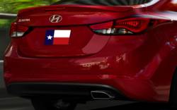 Dallas Automotive Restyling - DAR FG-592 Factory Lip Mount Rear Spoiler Unpainted Lighted - Image 1