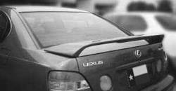 Dallas Automotive Restyling - DAR FG-316 Factory Post Mount Rear Spoiler Unpainted Lighted - Image 1