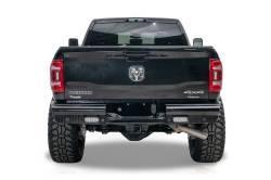 Fab Fours - Fab Fours DR19-T4450-1 Black Steel Rear Bumper for 19-22 2500/3500 - Image 1