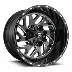 Fuel 1PC - Fuel Off Road D581 TRITON 17x9 5x4.5 5x5.0 -12mm Gloss Black/Milled D58117902645 - Image 1