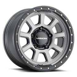 Vision Wheel 350 Ojos 20x9 5x5.5 12mm Satin Gray 350-2985SGBL12