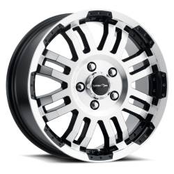 Vision Wheel - Vision Wheel 375H6632GBMF45 375 Warrior 16x6.5 5x130 45mm Gloss Black/Machined - Image 1