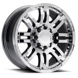 Vision Wheel - Vision Wheel 375-7881C18 375 Warrior 17x8.5 8x6.5 18mm Chrome - Image 1