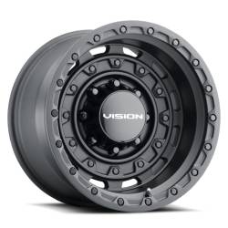 Vision Wheel 403 Tactical 18x9.5 8x6.5 -18mm Satin Black 403-8981SB-18