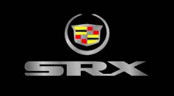 Eurosport Daytona - Eurosport Daytona 3211-1 Carbon Steel License Plate Cadillac SRX Logo - Image 1
