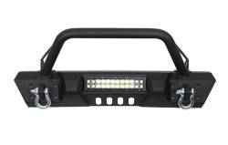 Fishbone Offroad - Fishbone Offroad FB22004 Front Stubby Winch Bumper for 07-18 Wrangler - Image 5