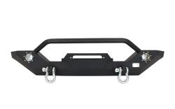 Fishbone Offroad - Fishbone Offroad FB22016 Front Bumper w/LEDs for 87-06 Jeep Wrangler TJ/YJ/LJ - Image 3