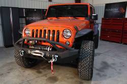 Fishbone Offroad - Fishbone Offroad FB22003 Full Width Front Bumper for 07-18 Jeep Wrangler JK - Image 2