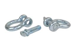 Fishbone Offroad - Fishbone Offroad FB21037 Heavy Duty 0.75" D-Ring Set Zinc 2Pc - Image 4