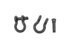 Fishbone Offroad - Fishbone Offroad FB21039 0.75" Heavy Duty D-Rings Gloss Black 2Pc - Image 3