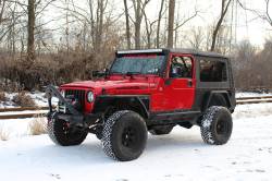 Fishbone Offroad - Fishbone Offroad FB23029F Front Tube Fenders for 97-06 Jeep Wrangler TJ/LJ - Image 2