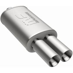 MagnaFlow Exhaust Products - MagnaFlow 14815 Straight-Through Muffler 2.25"/3.125" Center/Dual 5x14x8 Body - Image 2