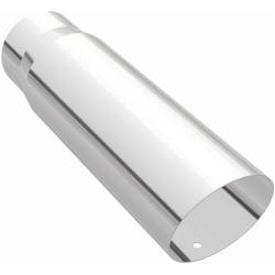 MagnaFlow Exhaust Products - MagnaFlow 35104 Stainless Tip Round Angle 3" Inlet/3.5" Outlet - Image 2
