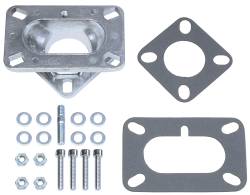Trans-Dapt Performance - Trans-Dapt 2025 1.625" 2BBL Carb to 1BBL Manifold Carburetor Adapter Cast Alu - Image 1