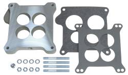 Trans-Dapt Performance - Trans-Dapt 2199 Carb Adapter 15/16" Tall Holley 4BBL to Ford Manifold Cast Alu - Image 1