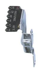 Trans-Dapt Performance - Trans-Dapt 4961 8" Balancer Timing Tab Chrome 65-90 Chevy 396/454 - Image 1