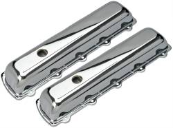 Trans-Dapt Performance - Trans-Dapt 9391 Chrome Plated Steel Valve Cover Short for 64-88 Olds 330-455 - Image 1