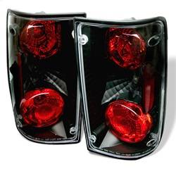 Spyder Auto - Spyder Auto 5007636 Euro Style Tailights Black/Clear for 89-95 Hilux T100 Pickup - Image 1