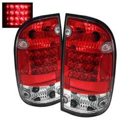 Spyder Auto - Spyder Auto 5007872 LED Red/Clear Taillights for 01-04 Toyota Tacoma - Image 1