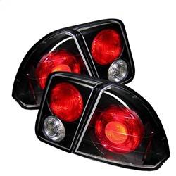 Spyder Auto - Spyder Auto 5004406 Black/Clear Euro Style Taillights - Image 1