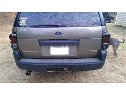 Spyder Auto - Spyder Auto 5003027 Euro Style Taillights Chrome/Smoked for 95-97 Ford Explorer - Image 2