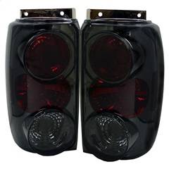 Spyder Auto - Spyder Auto 5003027 Euro Style Taillights Chrome/Smoked for 95-97 Ford Explorer - Image 1