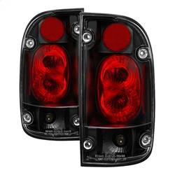 Spyder Auto - Spyder Auto 5007834 Black/Clear Euro Style Taillights for 01-04 Toyota Tacoma - Image 1
