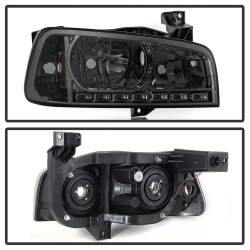 Spyder Auto - xTune Auto 5017642 Crystal Headlights Chrome/Smoked for 06-10 Charger - Image 2