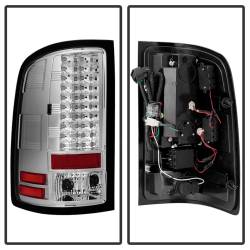 Spyder Auto - Spyder Auto 5014931 LED Taillights Chrome/Clear for 07-13 Sierra 1500/HD - Image 3